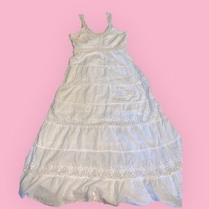 🚫SOLD🚫 Sheer white sundress